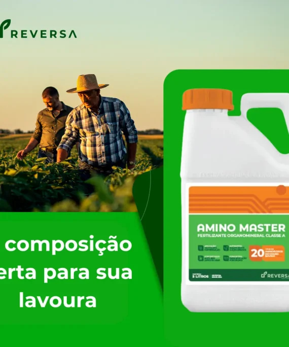 BIOFERTILIZANTE AMINO MASTER – Alta Produtividade